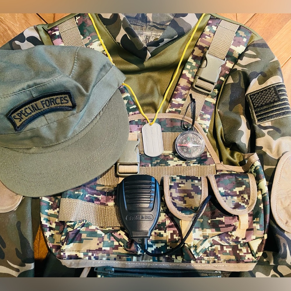 Special Forces Halloween Costume Swat Team